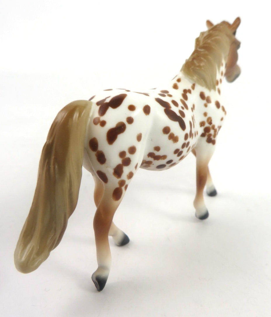 MINI ME FRIDGE - LE-15 LEOPARD APPALOOSA PONY CHIP BY AUDREY DIXON SB20