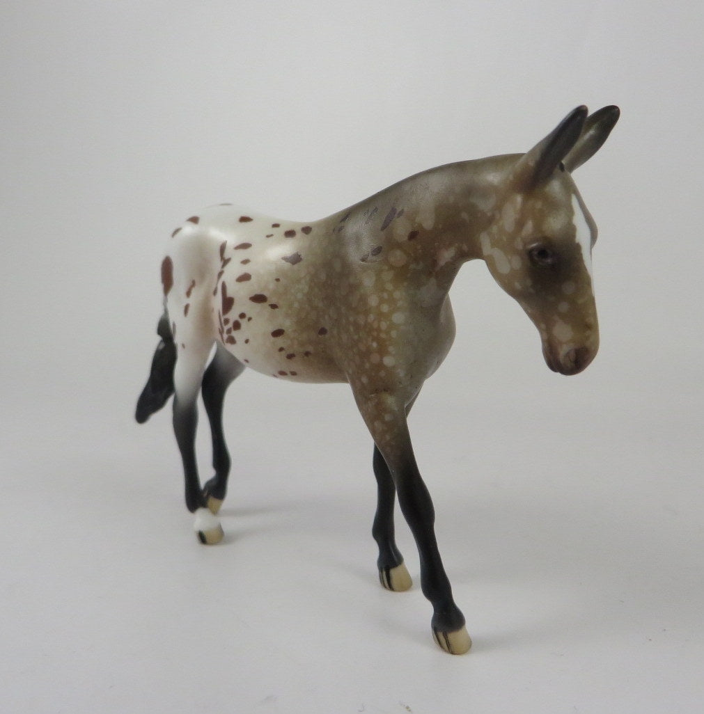 TWO BELLS-LE-17 2ND SILVER LOYALTY CLUB RELEASE ...BAY APPALOOSA CHIP MODEL HORSE 11/7/19