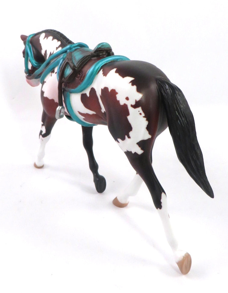 MISTLETOE-OOAK CUSTOM WARMBOOLD PEBBLES MODEL HORSE 12/27/19