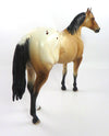 MONACH-OOAK BAY BLANKET APPALOOSA MODEL HORSE BY SHERYL LEISURE 1/3/20