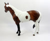 MONTAGU-OOAK DAPPLE BAY TOBIANO ISH MODEL HORSE EQ 2019