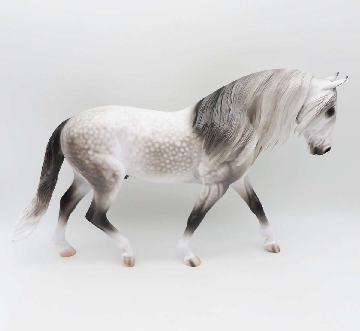 Moon - OOAK - Dapple Grey Irish Draft By Caroline Boydston BEST OFFER 11/07/22