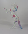MOON ORCHID-OOAK PEBBLES REARING CHRISTMAS  DECO WHS 19