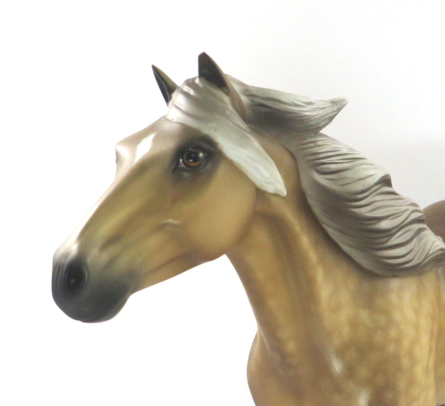 MOONLIT WINGS-OOAK SOOTY PALOMINO MUSTANG BY SHERYL LEISURE WHS 19