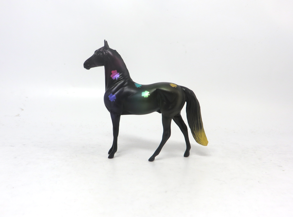 WHOS YOUR PADDY  -- OOAK MORGAN  CHIP ST. PATRICKS DAY DECORATOR BY MISSY FOX 2-25-19