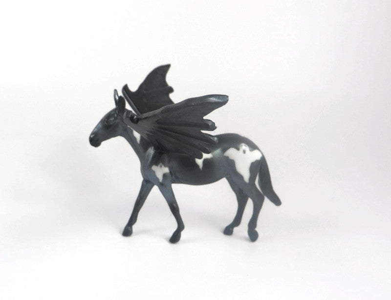 GHOST BUSTER - OOAK GHOST MULE BAT CHIP BY KAYLA WESSE MM19