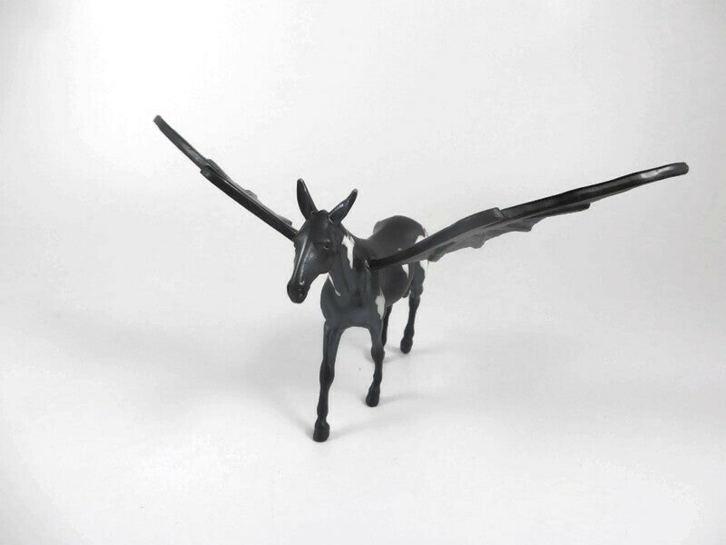 GHOST BUSTER - OOAK GHOST MULE BAT CHIP BY KAYLA WESSE MM19