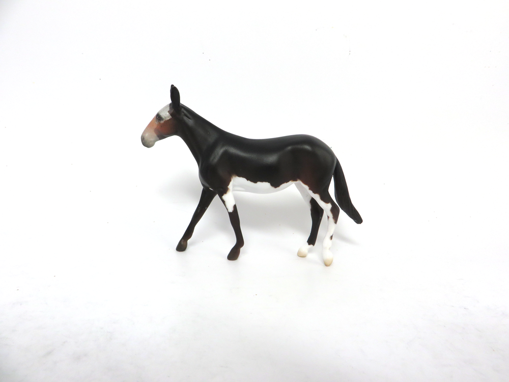 YARDS- OOAK MULE CHIP BROWN SPLASH PATTERN SB19