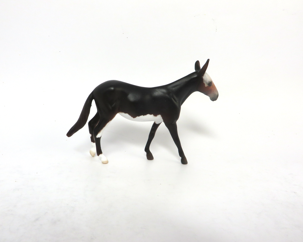 YARDS- OOAK MULE CHIP BROWN SPLASH PATTERN SB19