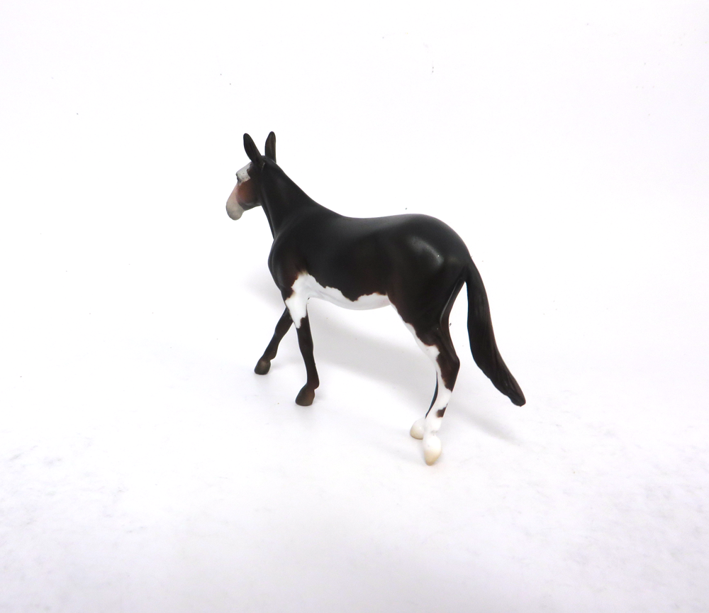 YARDS- OOAK MULE CHIP BROWN SPLASH PATTERN SB19