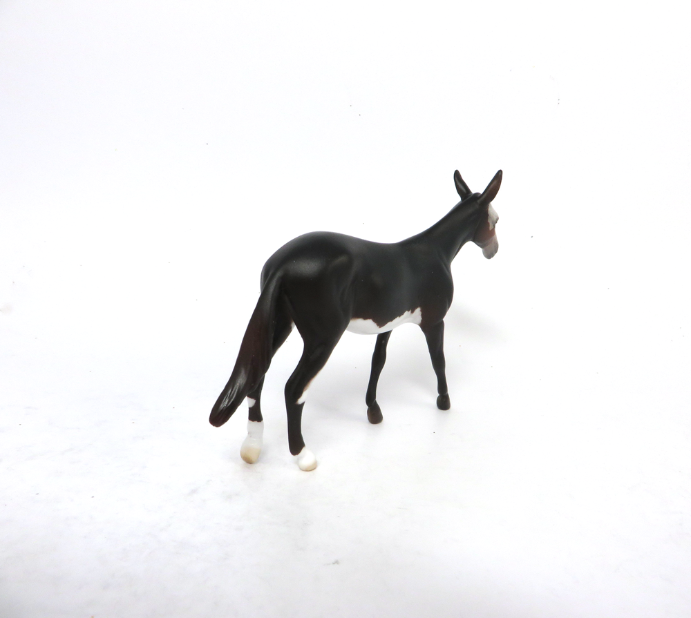 YARDS- OOAK MULE CHIP BROWN SPLASH PATTERN SB19