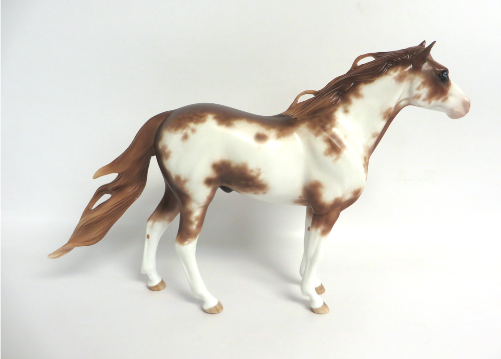 TONKA- OOAK CHESTNUT SABINO MUSTANG BY SHERYL LEISURE 3-15-19