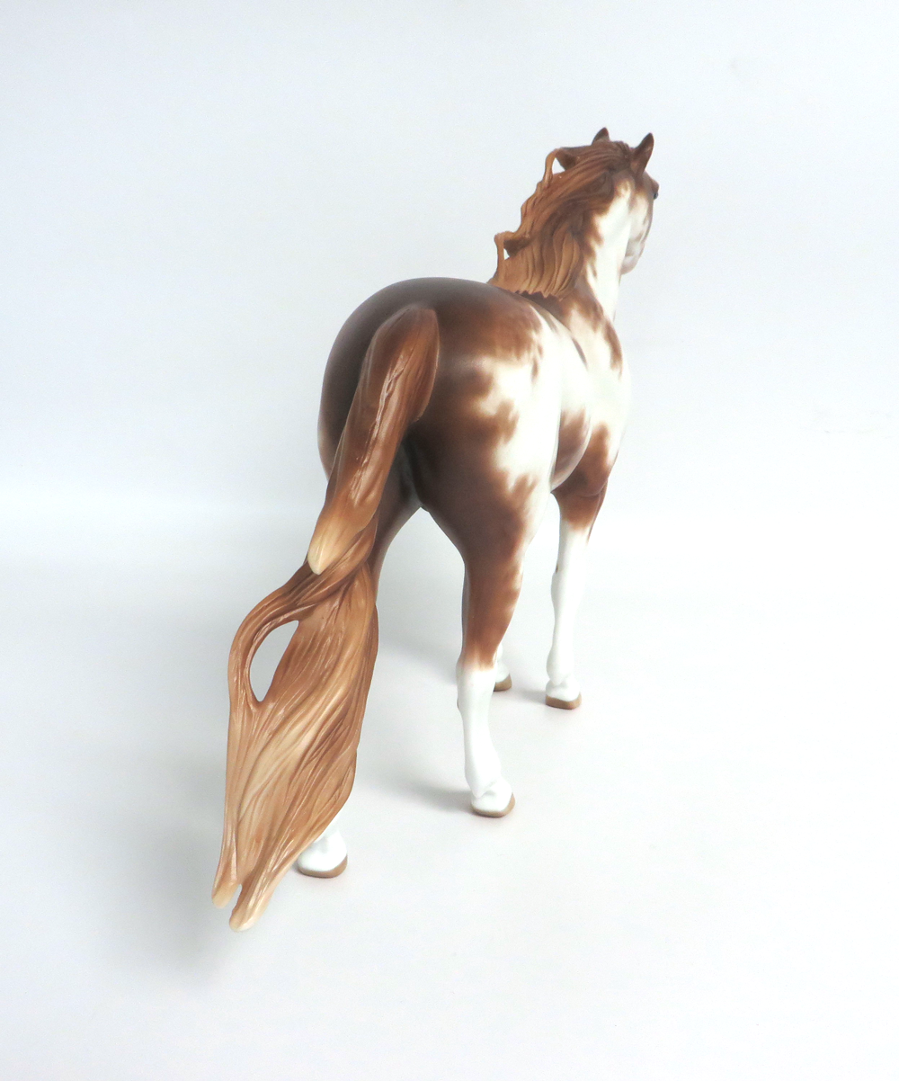 TONKA- OOAK CHESTNUT SABINO MUSTANG BY SHERYL LEISURE 3-15-19