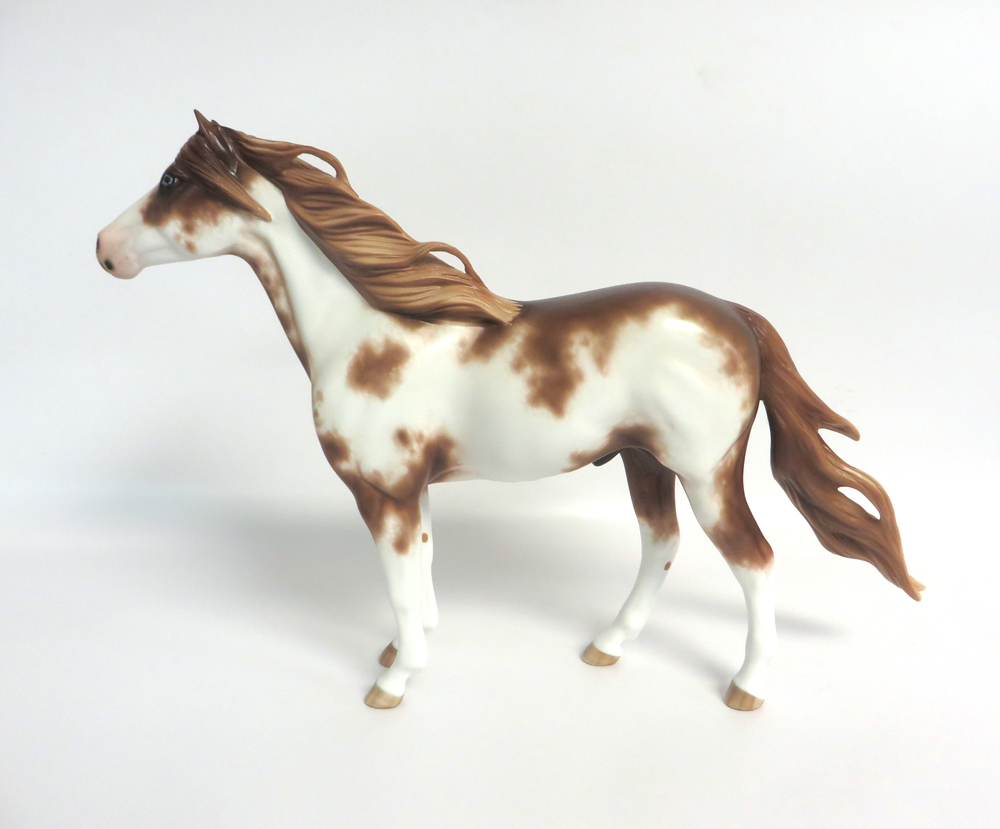TONKA- OOAK CHESTNUT SABINO MUSTANG BY SHERYL LEISURE 3-15-19