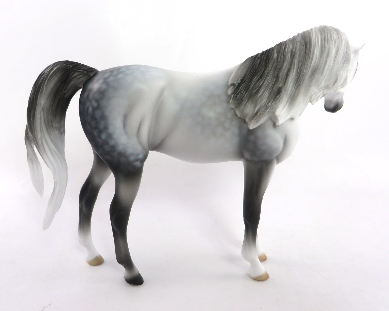 NEVE - OOAK -- DAPPLE GRAY ARABIAN PEBBLE BY AUDREY DIXON WHS 19