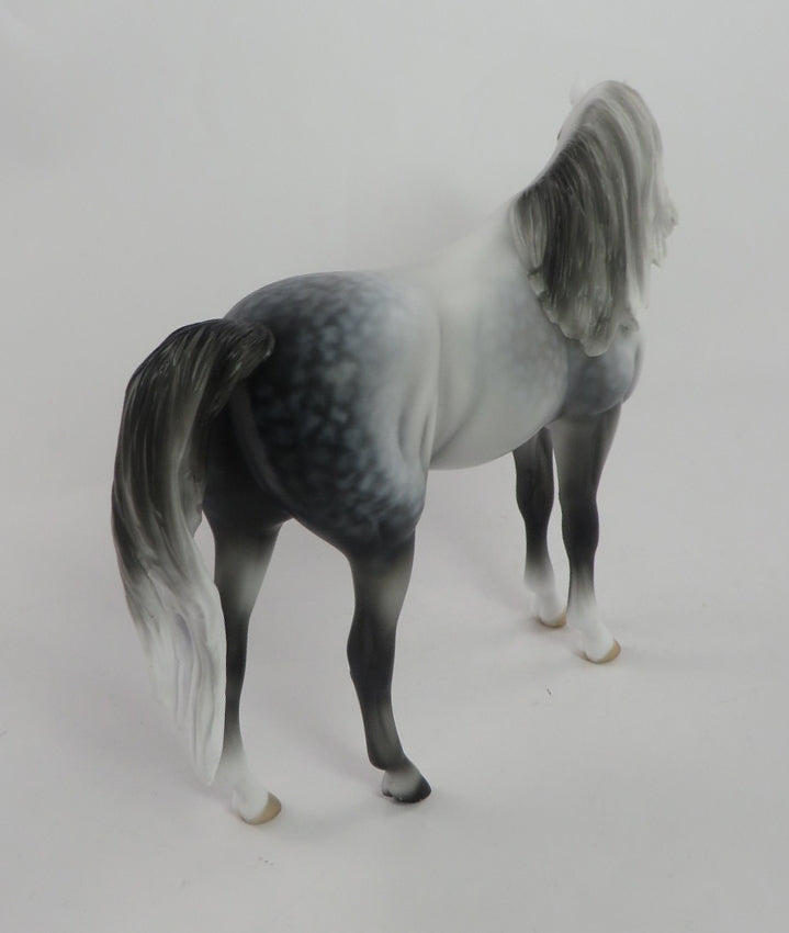 NEVE - OOAK -- DAPPLE GRAY ARABIAN PEBBLE BY AUDREY DIXON WHS 19