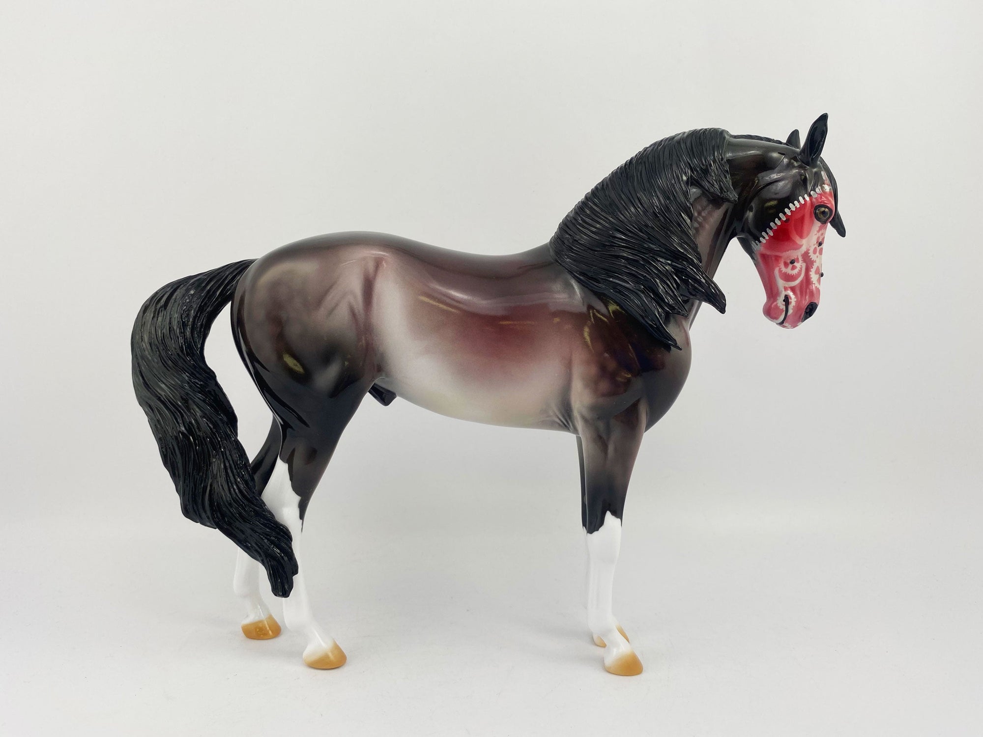 Nicabar-OOAK Sugar Skull Andalusian By Dawn Quick MM 20