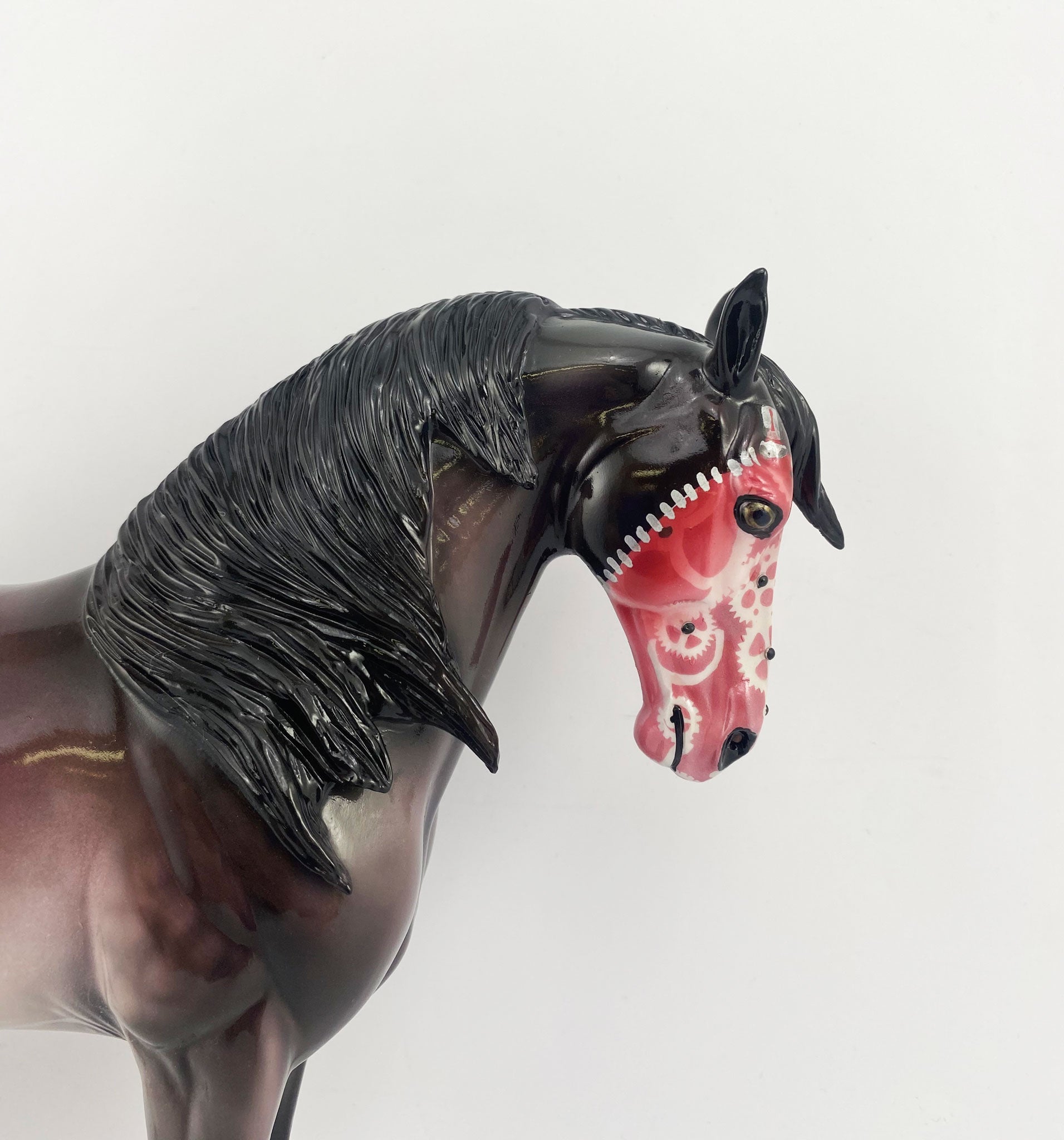 Nicabar-OOAK Sugar Skull Andalusian By Dawn Quick MM 20