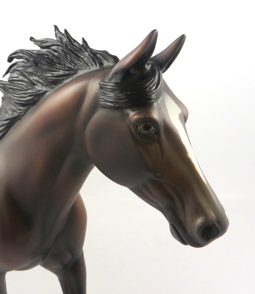 NIGHT FLIGHT- OOAK LIGHT BAY APPALOOSA PALOUSE MODEL HORSE BY MISSY FOX 1/14/20