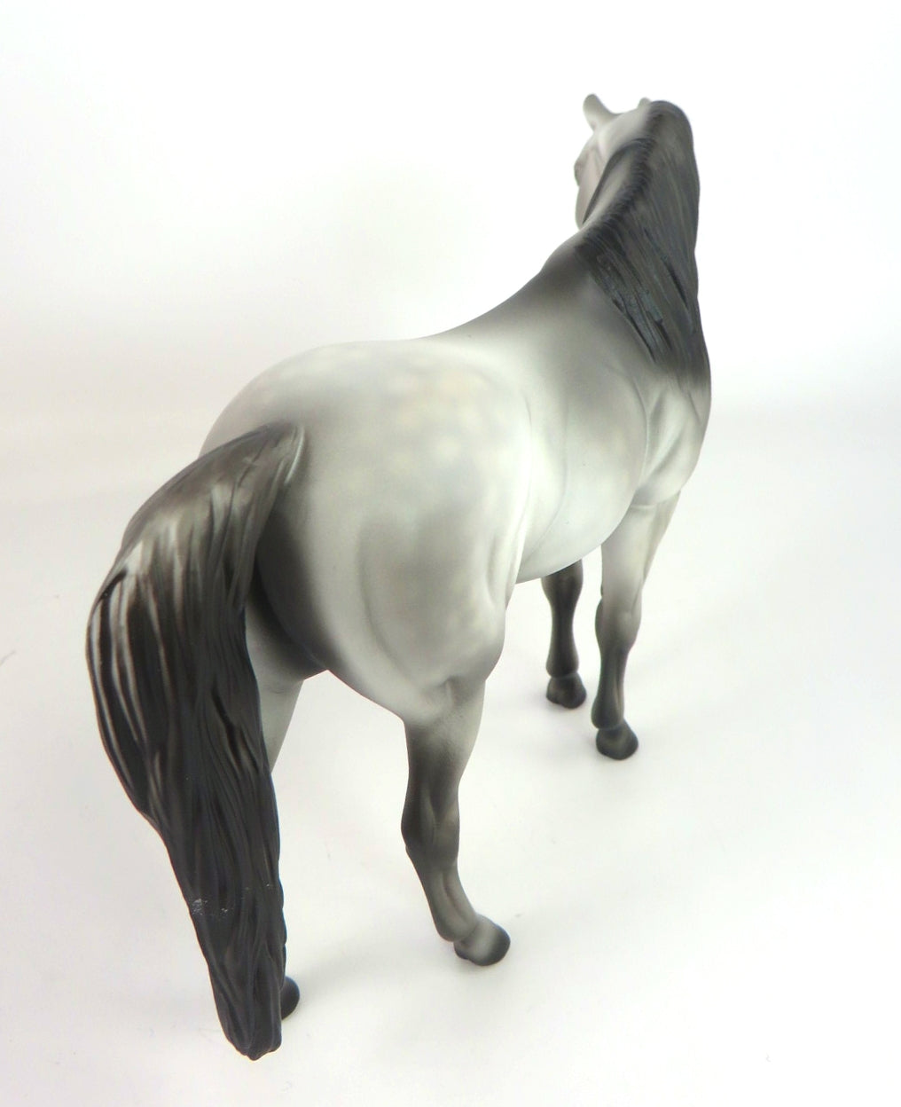 NOELLE - OOAK GREY DAPPLE ARABIAN MARE PEBBLE BY AUDREY DIXON WHS 19