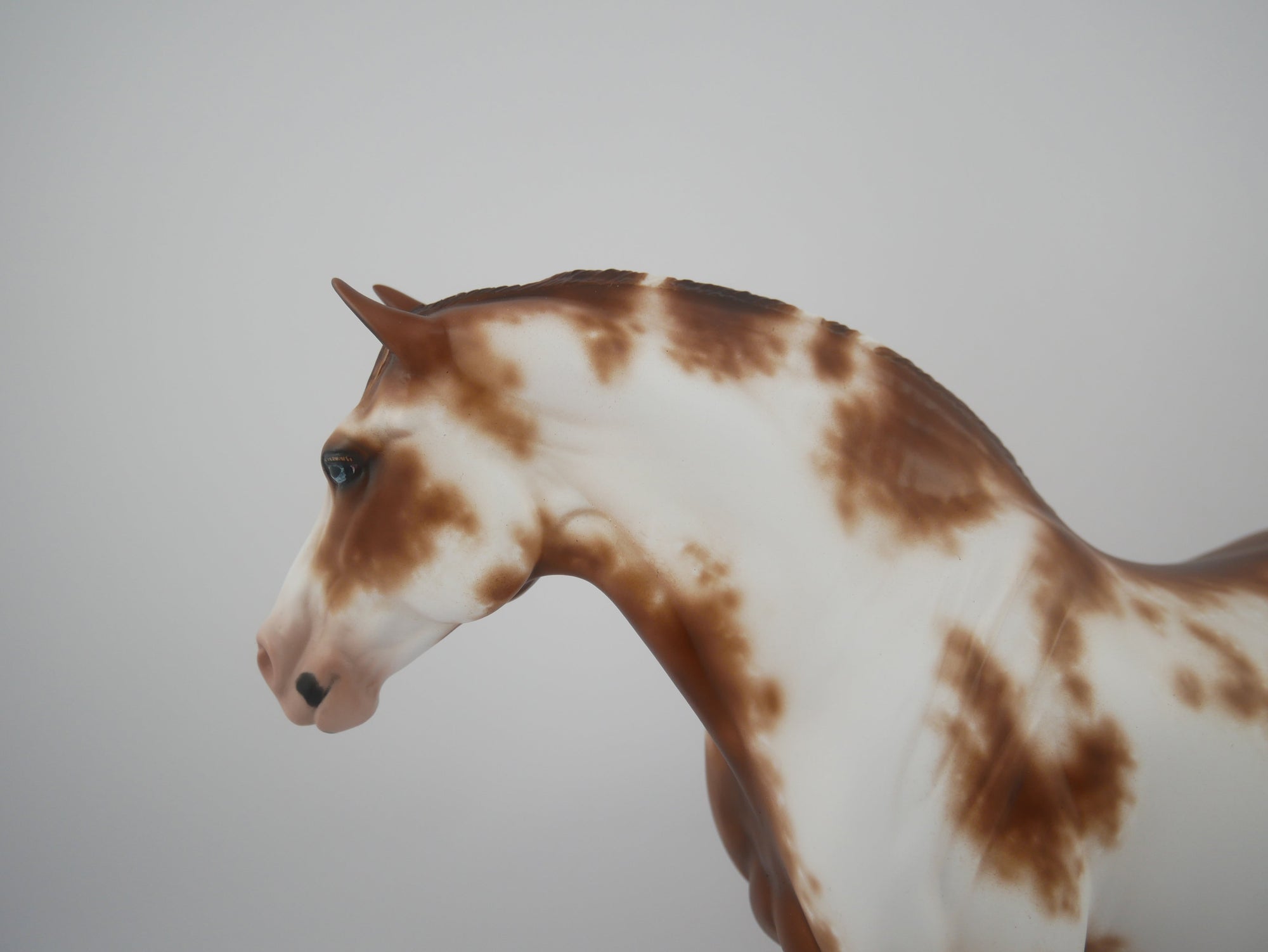 Novoue-OOAK Chestnut Sabino Heavy Draft Mare by Sheryl leisure