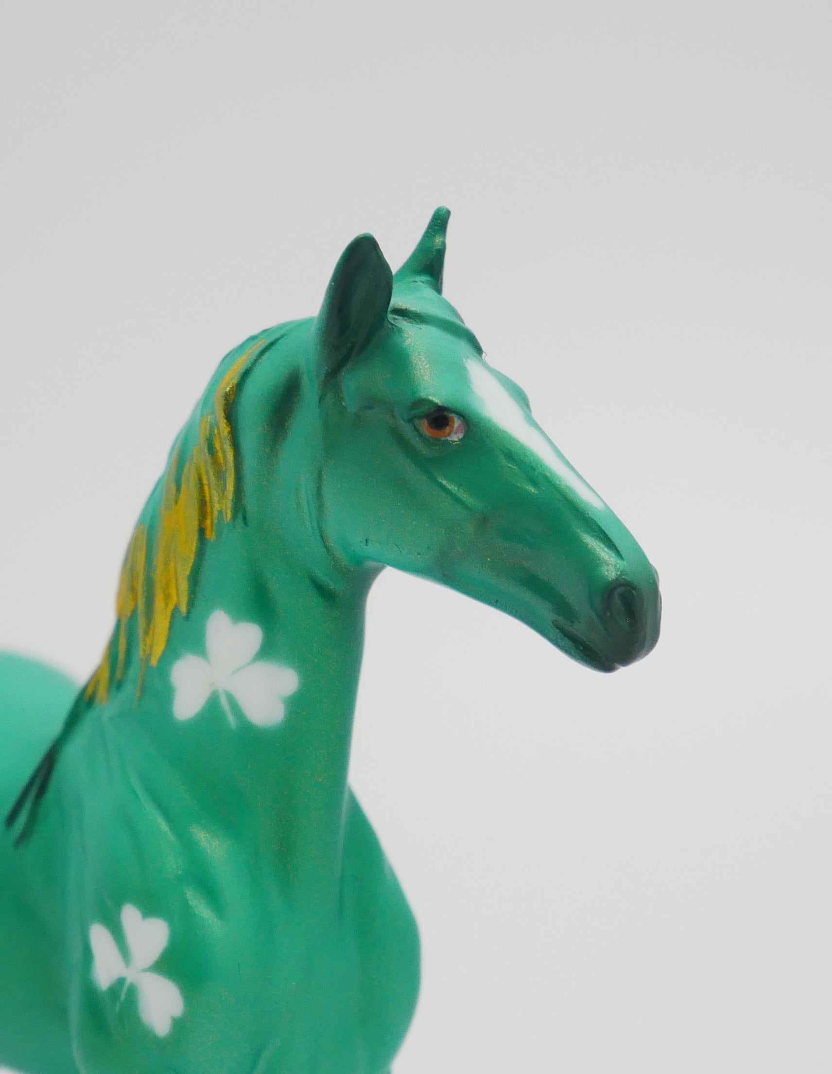 O&#39; EMERALD - OOAK  ST. PATRICKS DAY DECO STANDING DRAFT BY JAS FANNING 3/13/20