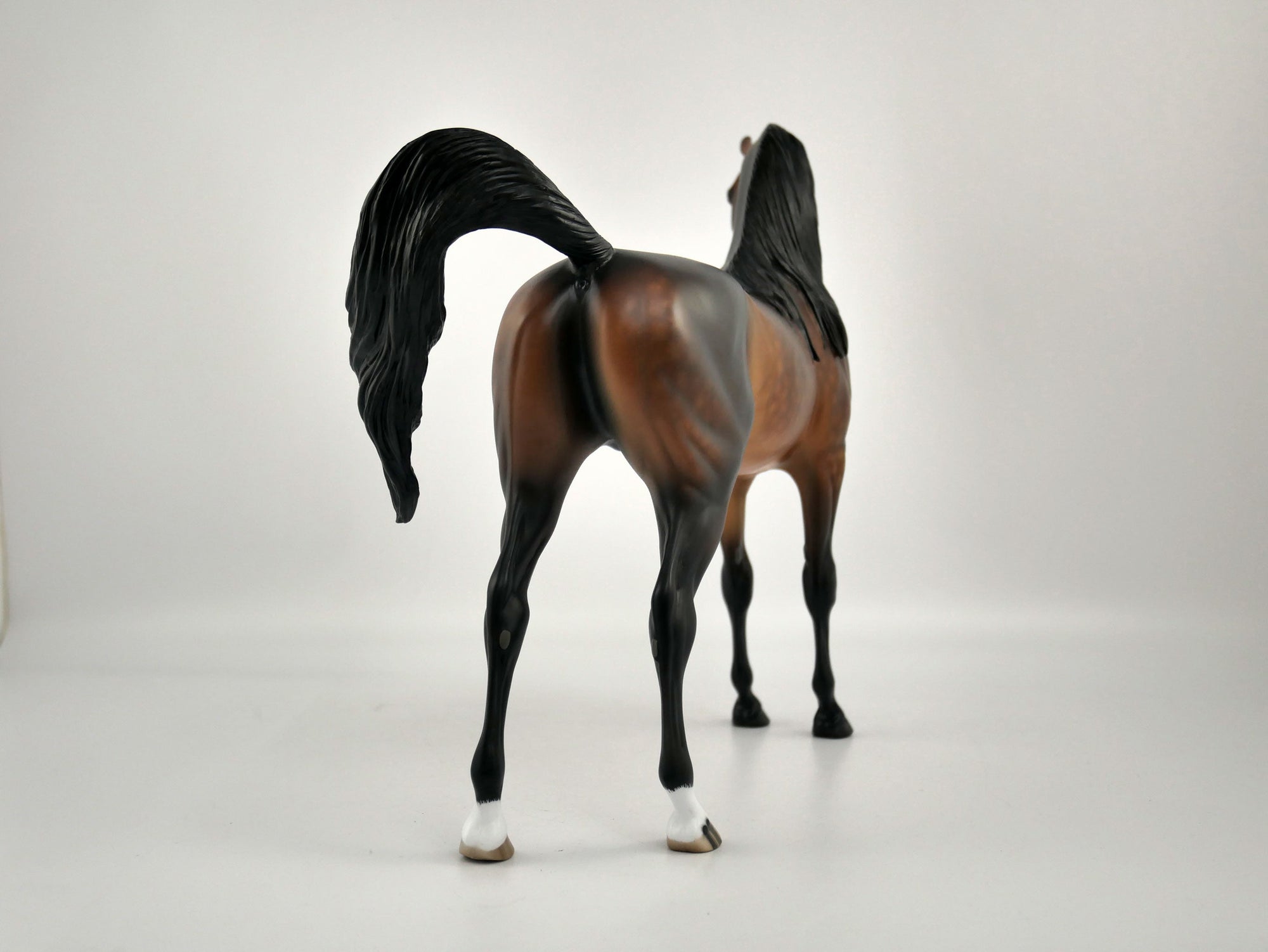 OBERON -OOAK DAPPLE BAY ARABIAN BY SHERYL LEISURE 12/03/20