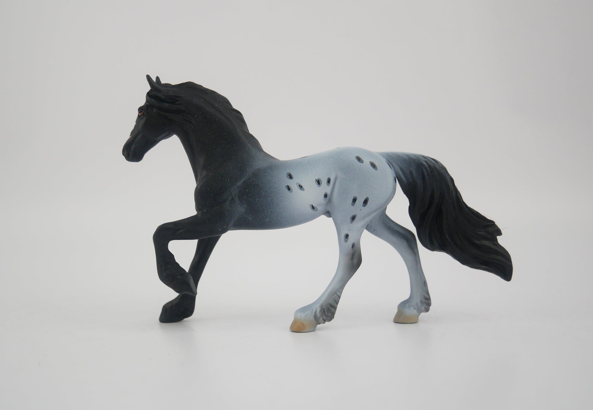 OBSIDIAN-OOAK Fresian Chip Andalusian By Kayla
