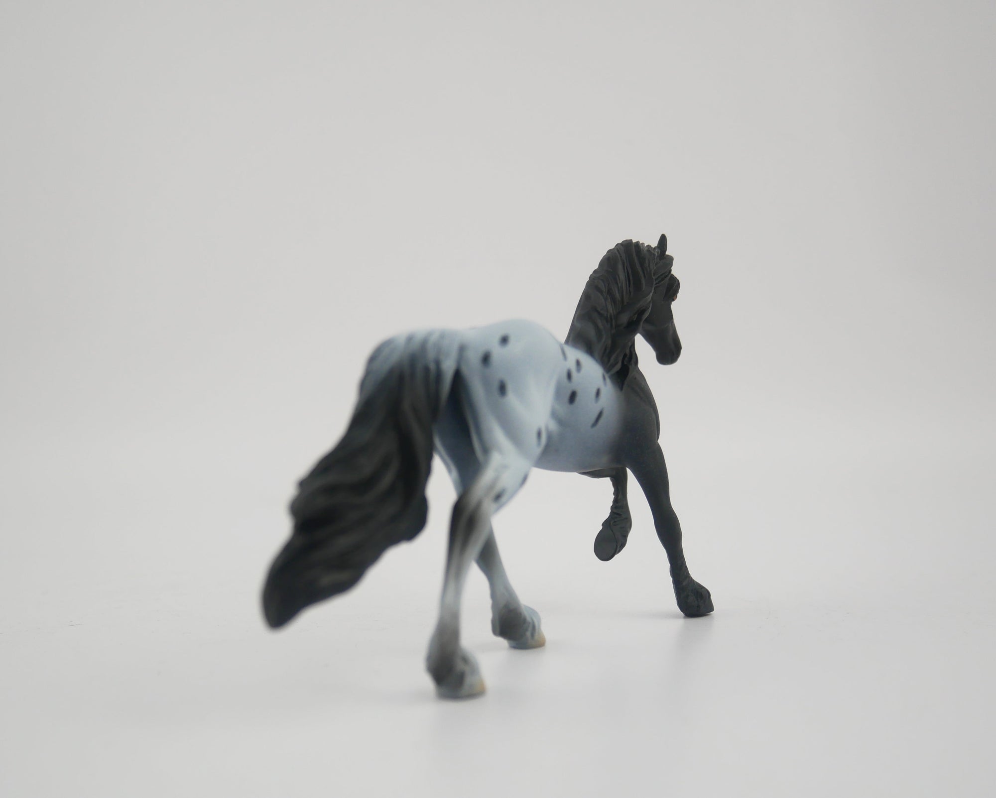 OBSIDIAN-OOAK Fresian Chip Andalusian By Kayla