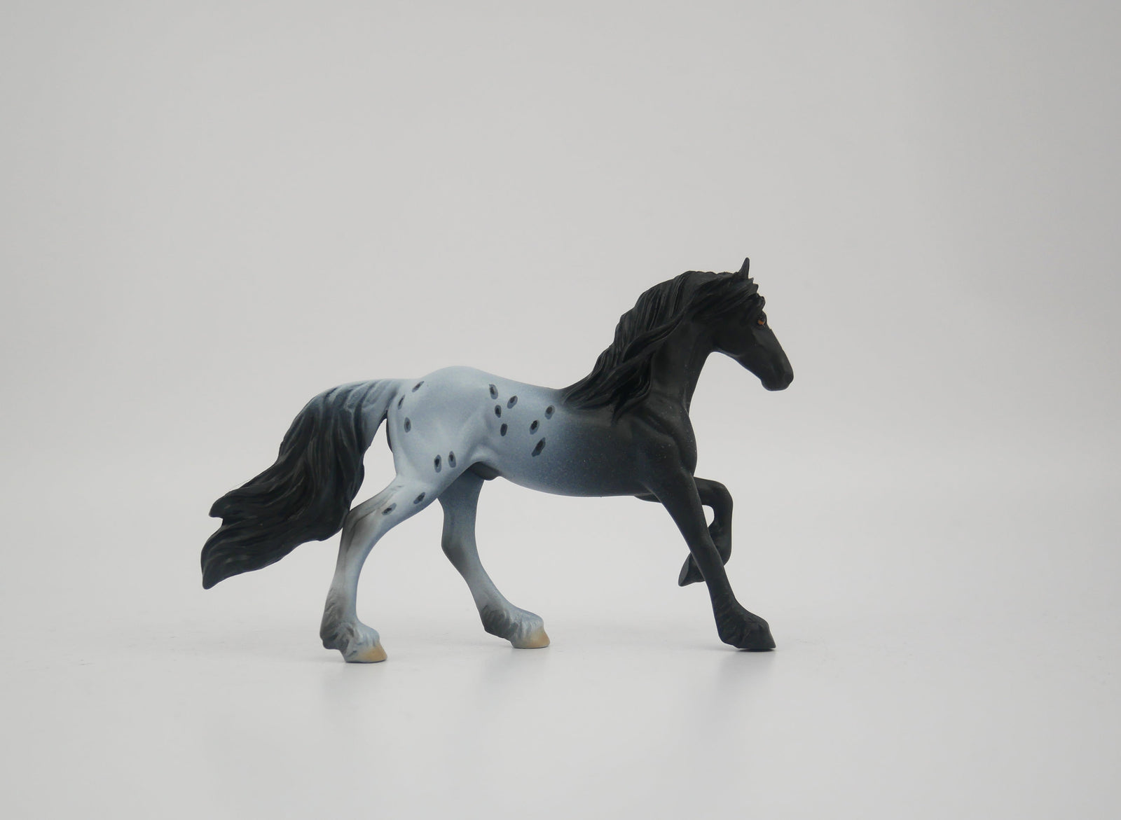 OBSIDIAN-OOAK Fresian Chip Andalusian By Kayla