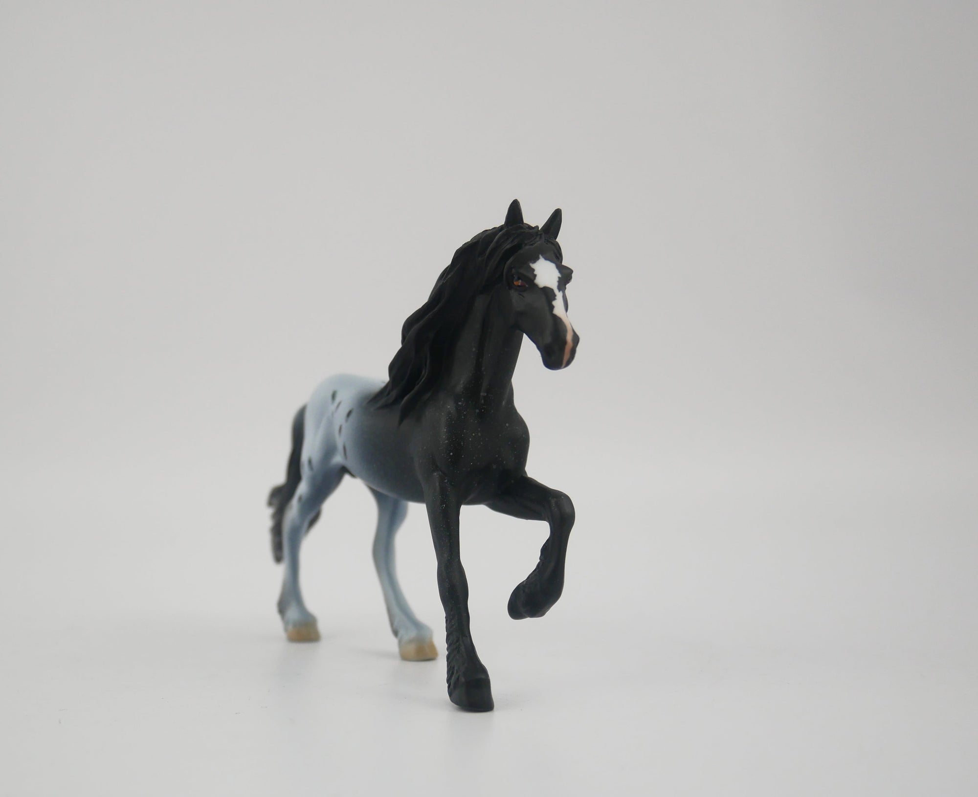 OBSIDIAN-OOAK Fresian Chip Andalusian By Kayla