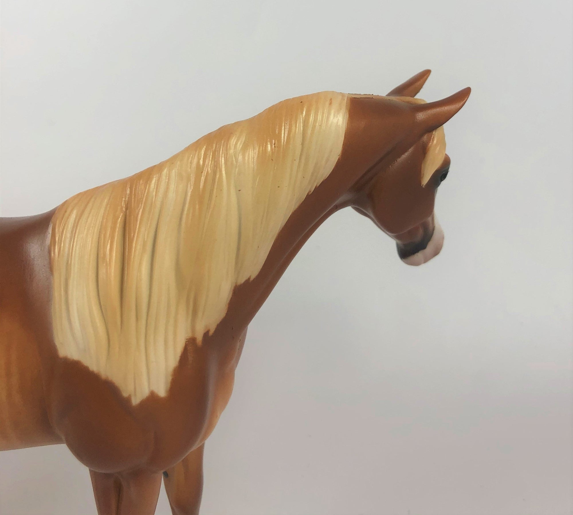 OCTOBER SURPRISE -OOAK CHESTNUT RABICANO ARABIAN PEBBLES BY SHERYL LEISURE LHS 19