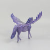 ODIN-OOAK LAVENDER PEGASUS PONY CHIP MODEL HORSE EQ 19