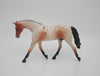 OH YEH-OOAK BAY ROAN PEBBLES WARMBLOOD MODEL HORSE 3/13/20