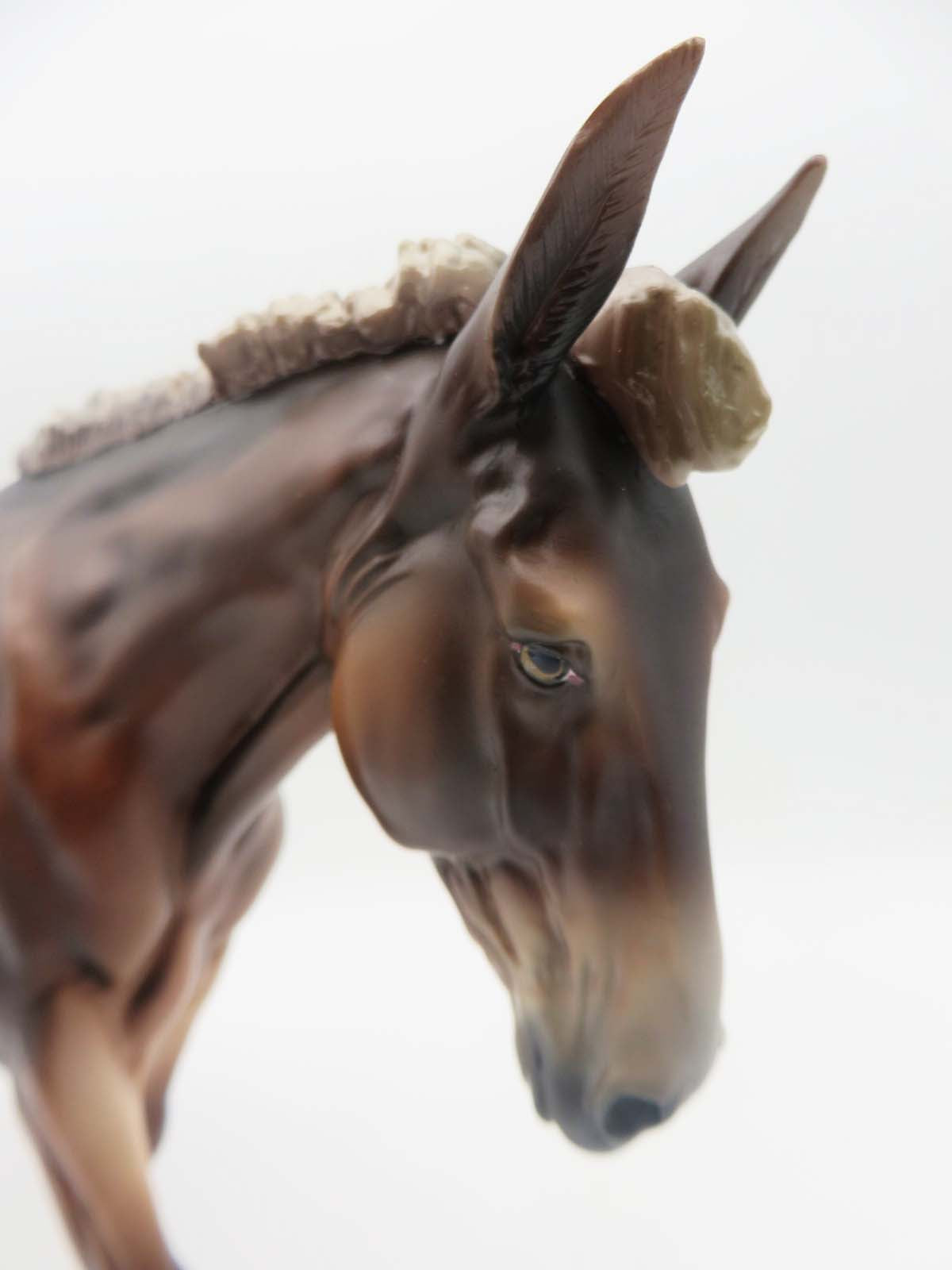 Olivia - OOAK - Dappled Silver Bay Mule By Jess Hamill - SHCF23