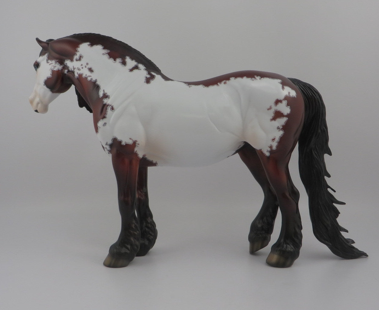 Olympia-OOAK Bay Pinto Heavy Draft Mare EQ 2020