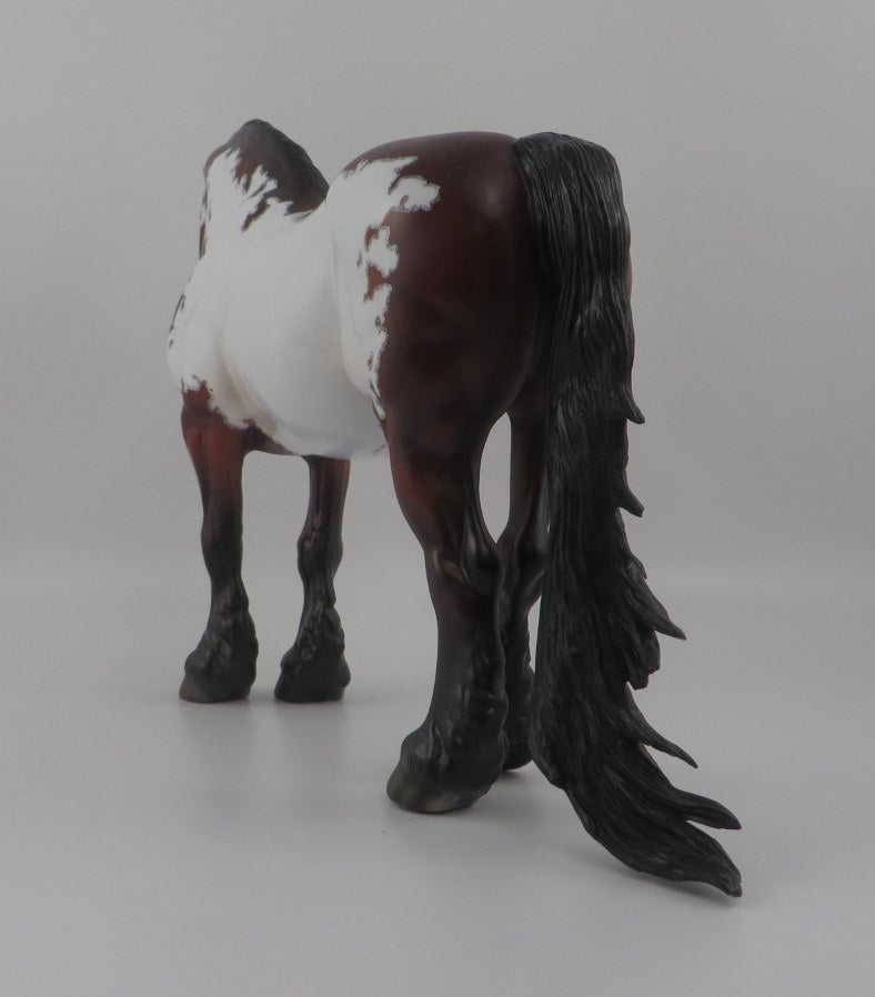 Olympia-OOAK Bay Pinto Heavy Draft Mare EQ 2020