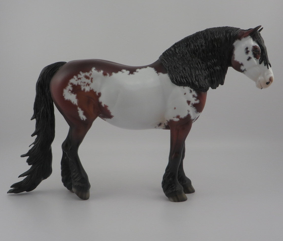 Olympia-OOAK Bay Pinto Heavy Draft Mare EQ 2020