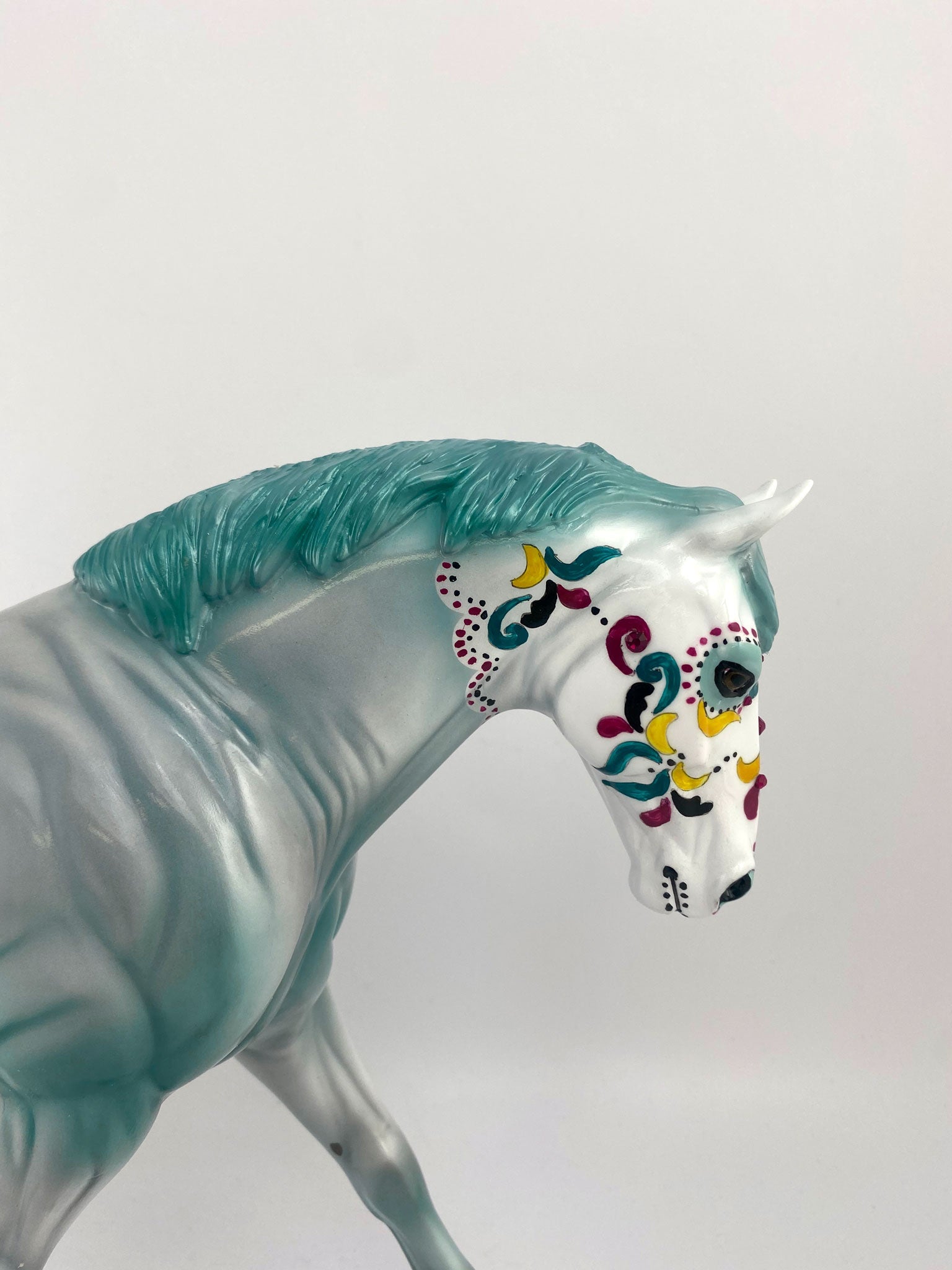 Omero-OOAK Sugar Skull Irish Draft By Dawn Quick MM 2020