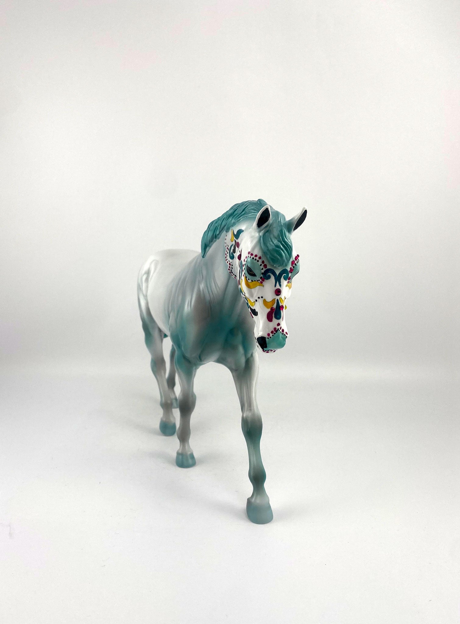 Omero-OOAK Sugar Skull Irish Draft By Dawn Quick MM 2020