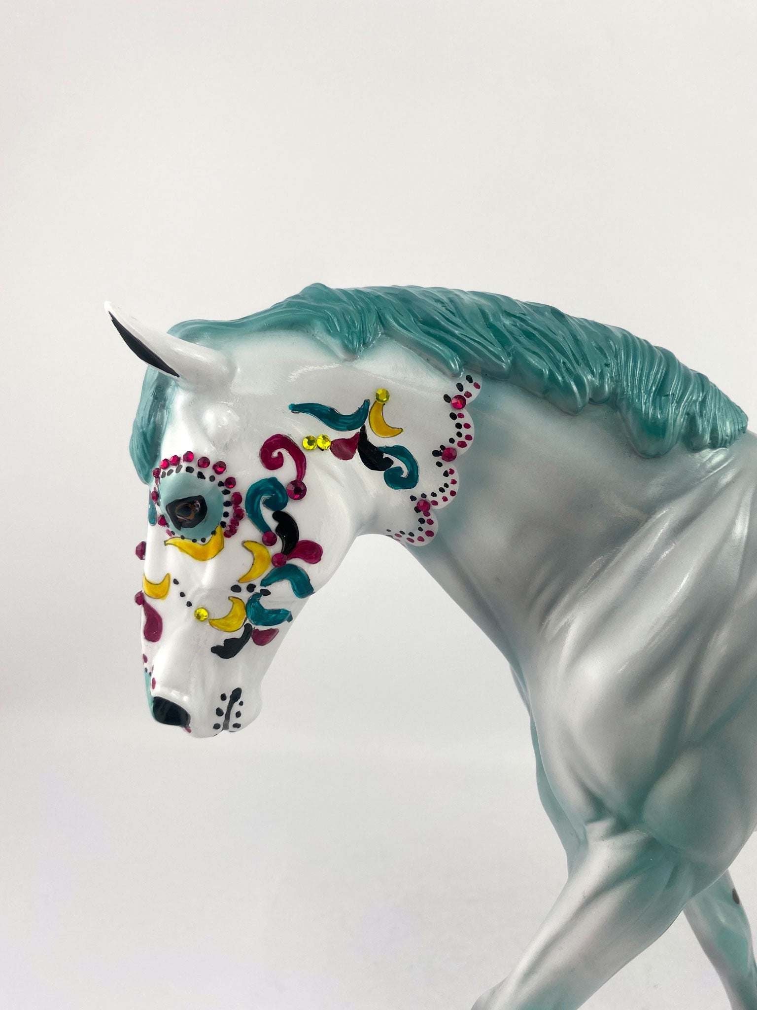 Omero-OOAK Sugar Skull Irish Draft By Dawn Quick MM 2020