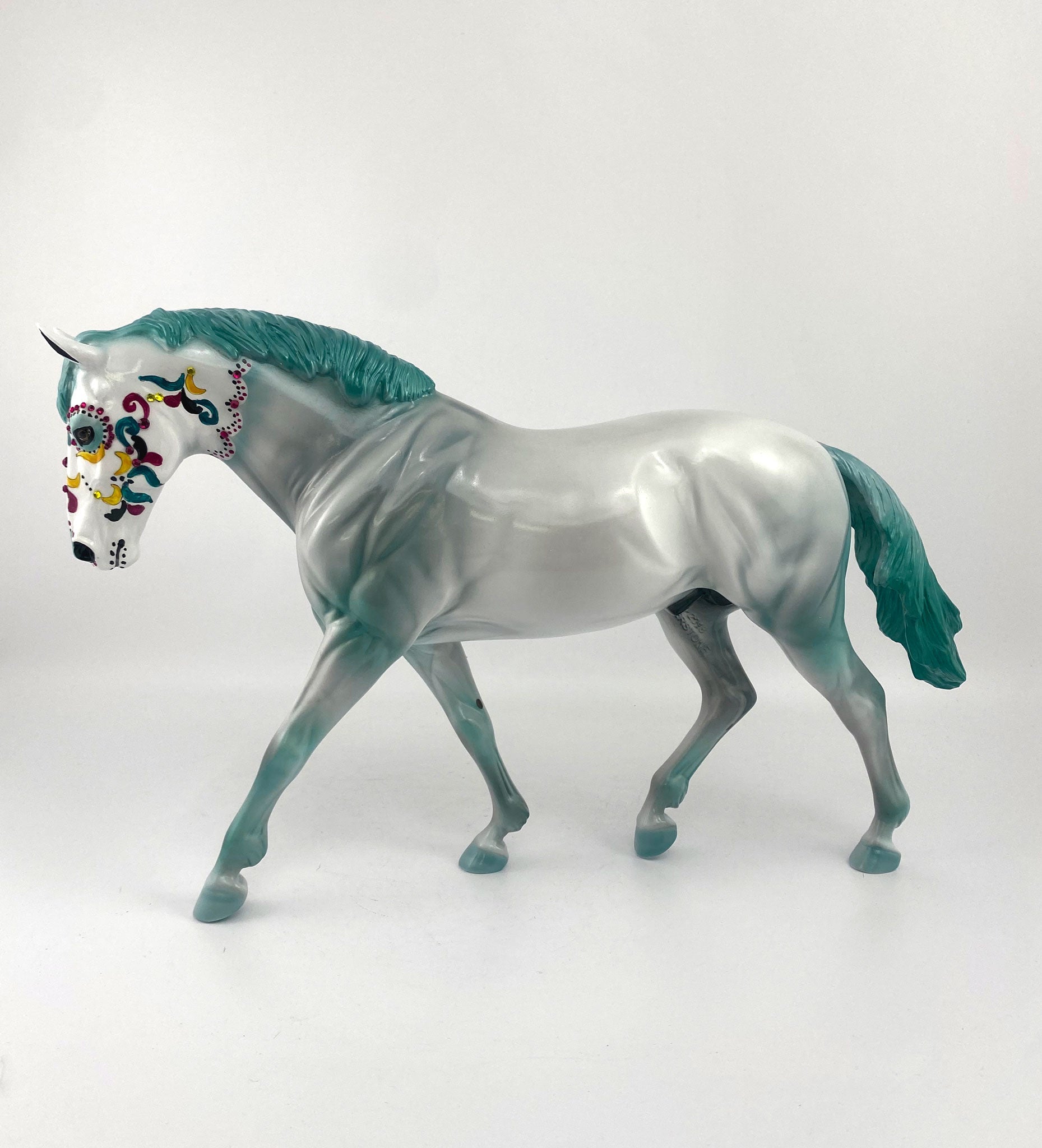 Omero-OOAK Sugar Skull Irish Draft By Dawn Quick MM 2020