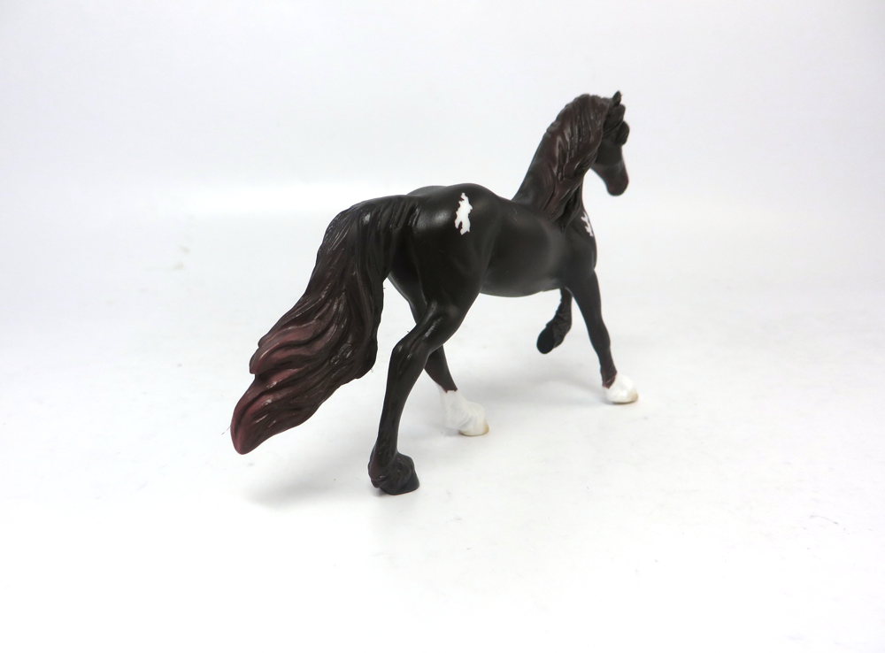 TOM WOPAT- OOAK-LIVER CHESTNUT FREISIAN CHIP--MW19