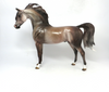 GUARD THE YARD- OOAK-ROSE GREY CM ARABIAN MODEL HORSE BY JULIE KEIM SB19