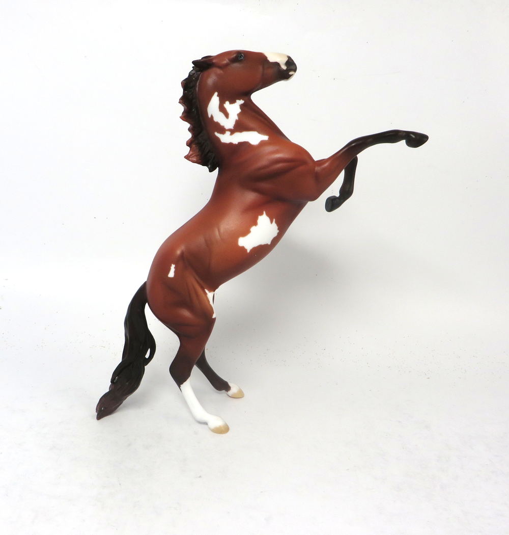 BACKFIELD- OOAK BAY OVERO REARING PEBBLE BY AMANDA HOSTELER SB19