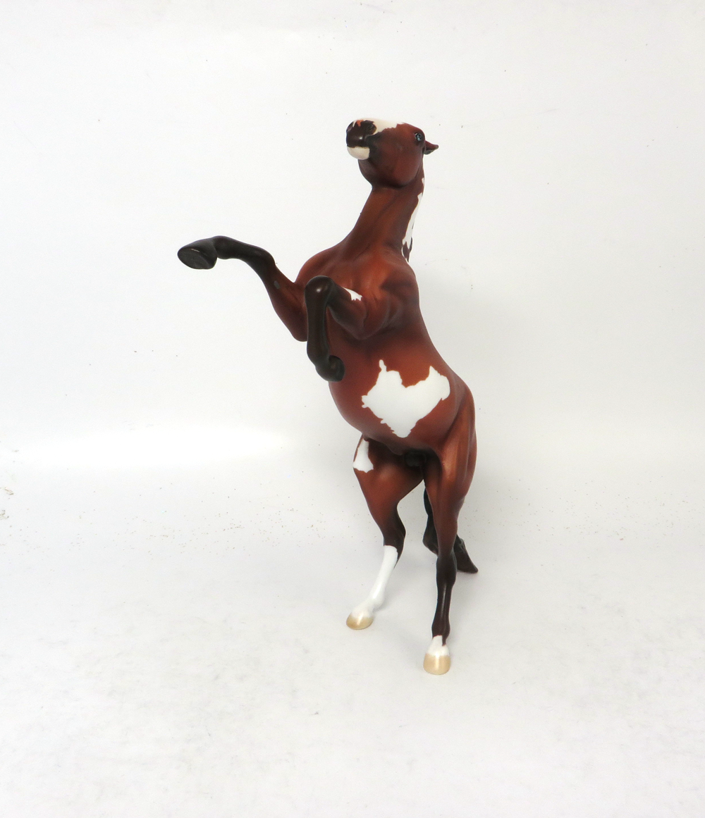 BACKFIELD- OOAK BAY OVERO REARING PEBBLE BY AMANDA HOSTELER SB19