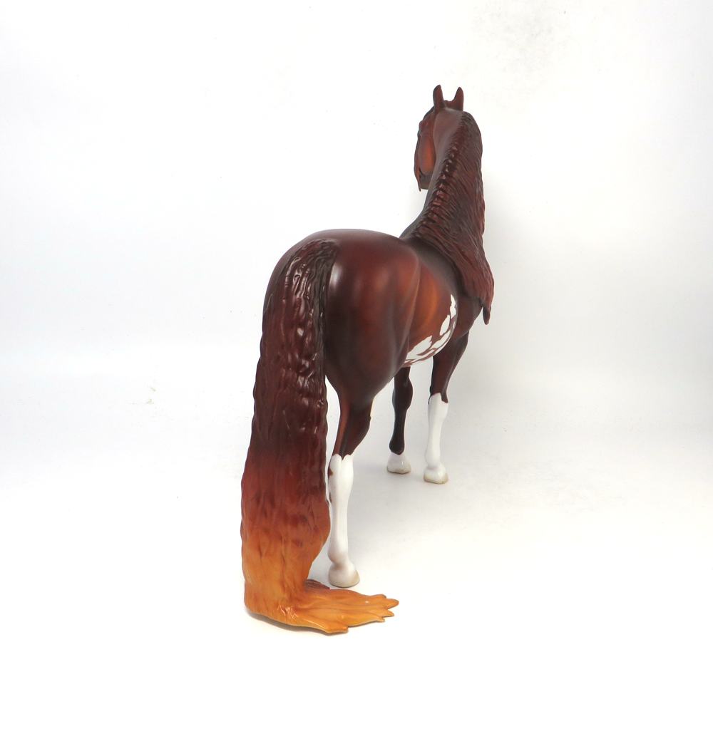 TIMEOUT- OOAK DAPPLED CHESTNUT MORGAN BY DAWN QUICK SB19