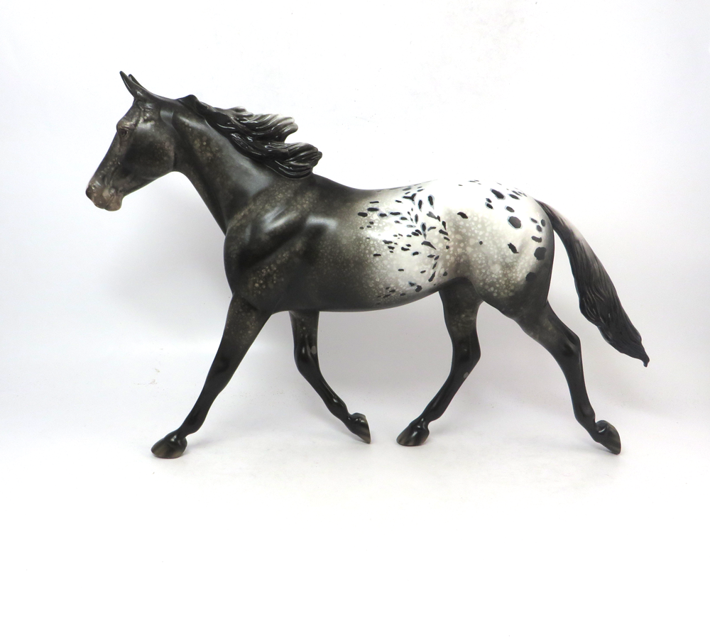 ONE NIGHT ONLY-OOAK- BLACK APPALOOSA PALOUSE BY AUDREY DIXON SB19