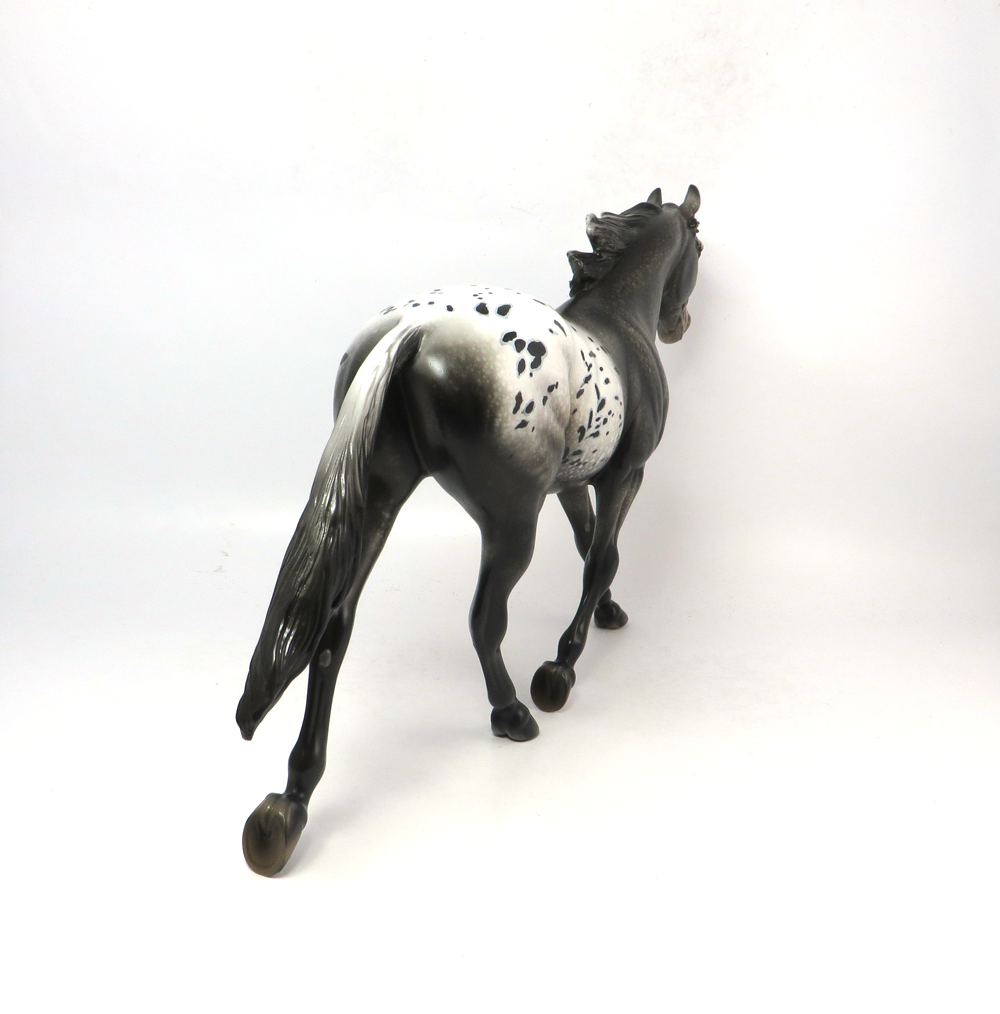 ONE NIGHT ONLY-OOAK- BLACK APPALOOSA PALOUSE BY AUDREY DIXON SB19