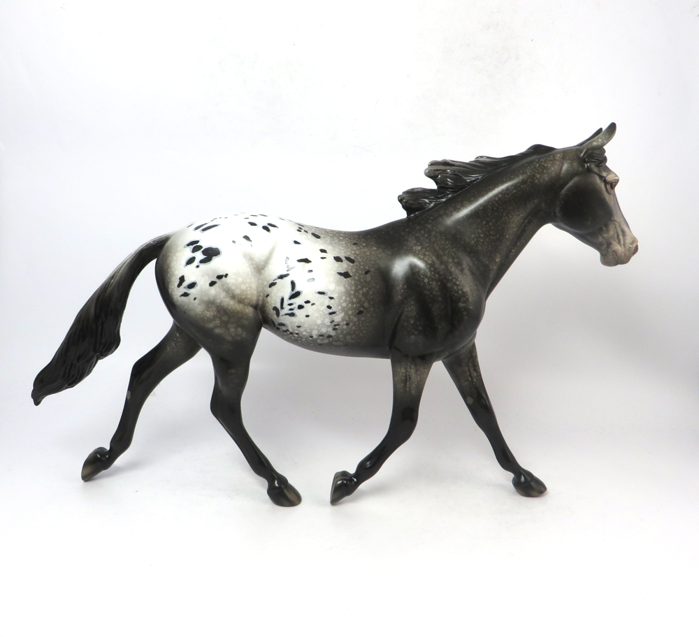 ONE NIGHT ONLY-OOAK- BLACK APPALOOSA PALOUSE BY AUDREY DIXON SB19